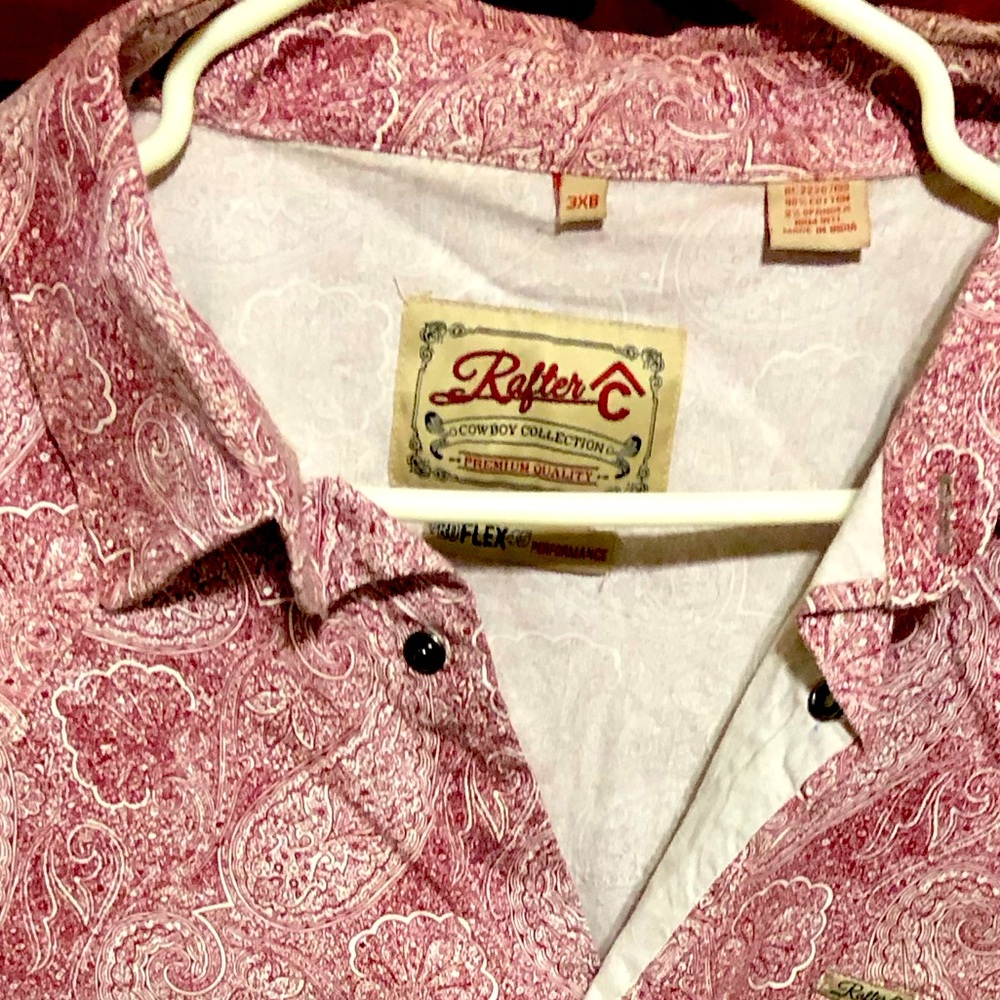 RAFTER COWBOY COLLECTION MENS SHIRT